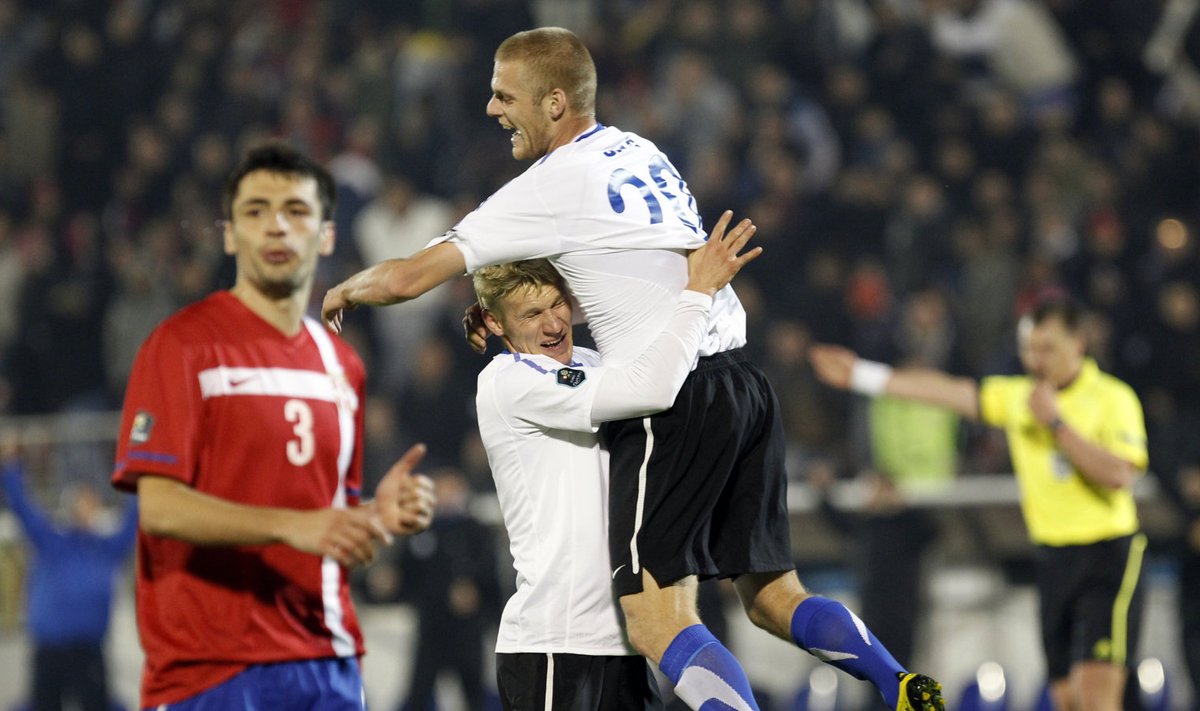 ELO reitingu järgi sai Eesti jalgpallikoondise aegade väärtuslikuima võidu 2010. aasta oktoobris võõrsil Serbiat lüües.