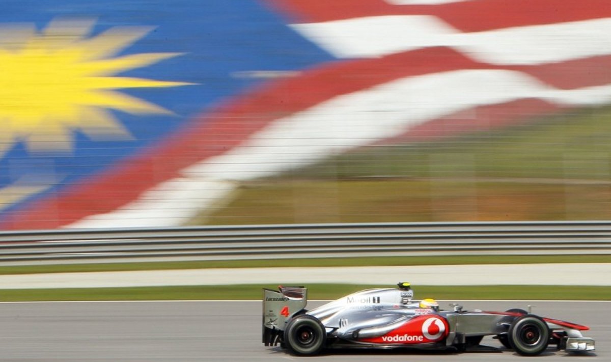 Lewis Hamilton Malaisias