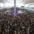 Hongkongi lennujaam tühistas meeleavaldajate tõttu väljuvad lennud