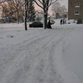 Ettevaatust, tuisk ja lumesadu muutsid teeolud halvaks!