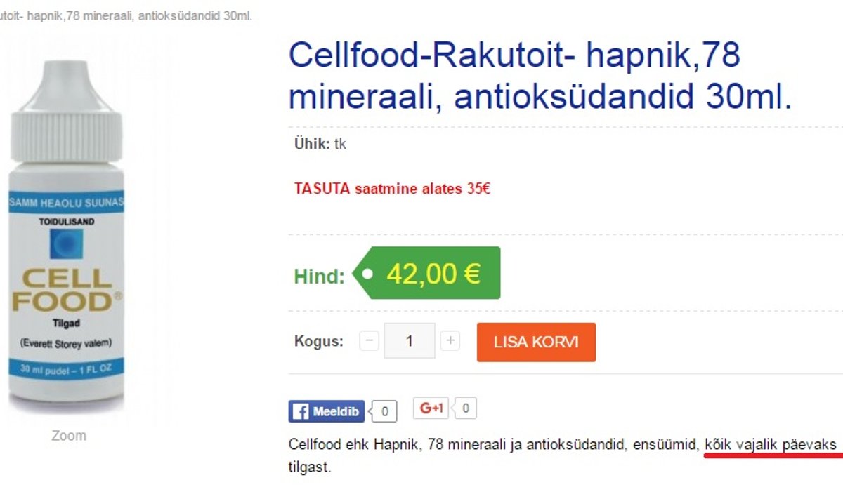Cellfood