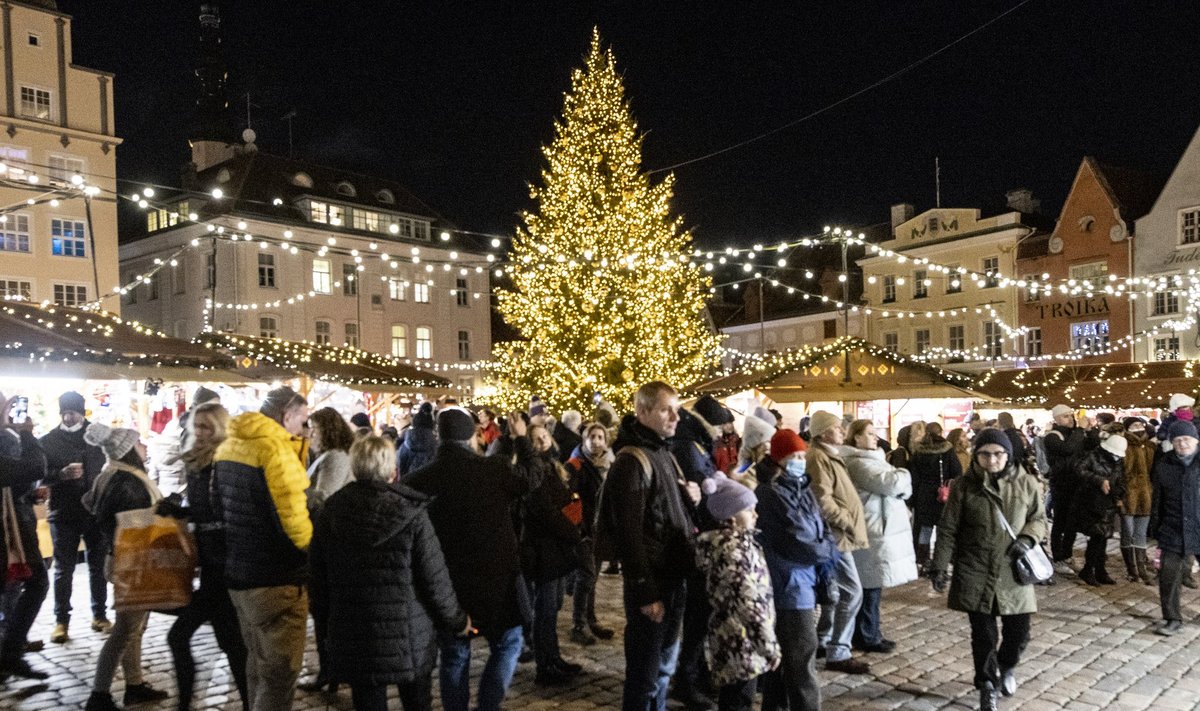 Tallinna Jõuluturu avamine