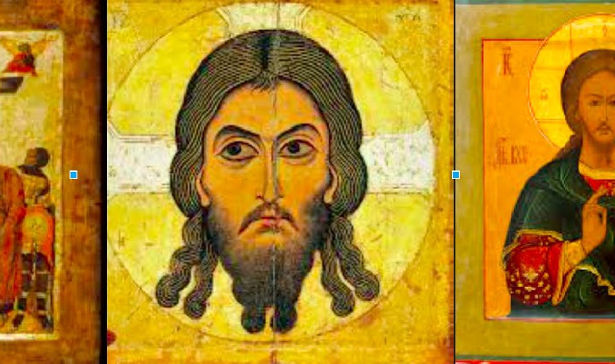 Vene õigeusu ikoonid. Foto on illustratiivne ja ei pärine muuseumi kogust.