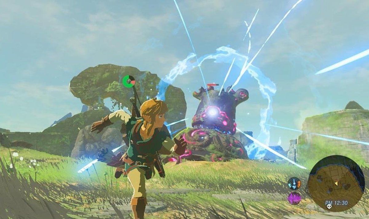 ekraanitõmmis (uus Switchile mõeldud Zelda)