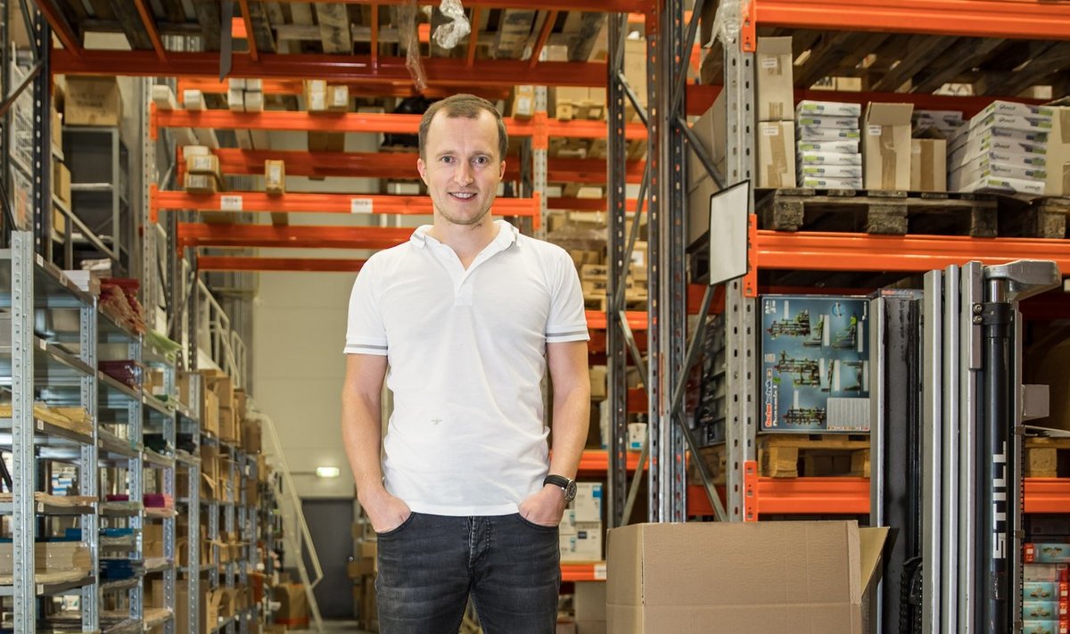Kristjan Hiiemaal on ambitsiooni küllaga. Ta loodab oma firmaga saada Euroopa Amazoniks.