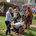 ФОТО DELFI: В Ивангороде проходит исторический фестиваль ”Ивангородский рубеж”. У него есть два больших недостатка