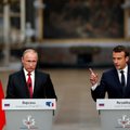 Macron mõistis pressikonverentsil Putiniga hukka Vene meedia