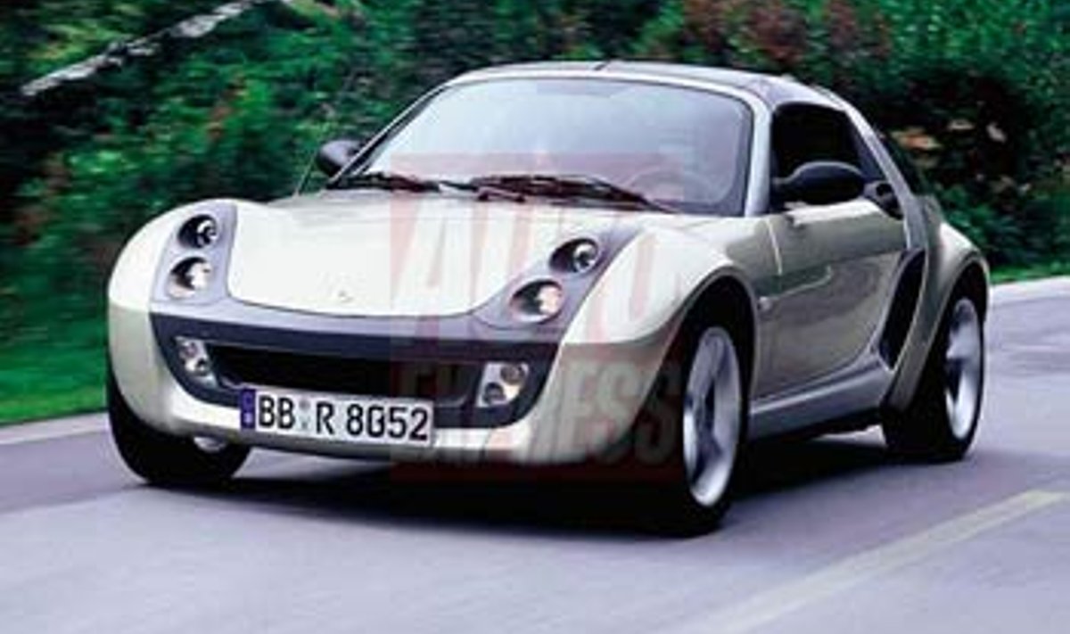 Smart Roadster выходит на рынок - Delfi RUS