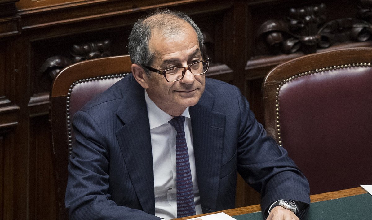 Itaalia rahandusminister Giovanni Tria