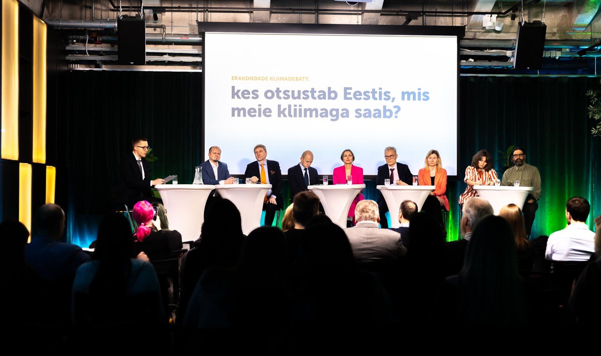 Eestimaa Looduse Fondi korraldatud debatt Kultuurikatlas.