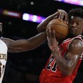 VIDEO: Butler viskas Lakersi vastu 40 punkti, Westbrooki kangelastegudest lisaajal Thunderile ei piisanud