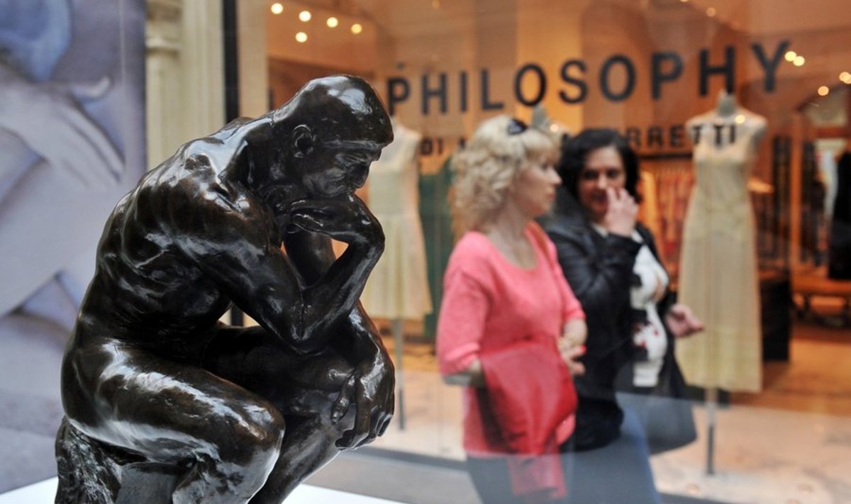 Auguste Rodin'i kuulsa "Mõtleja" koopia