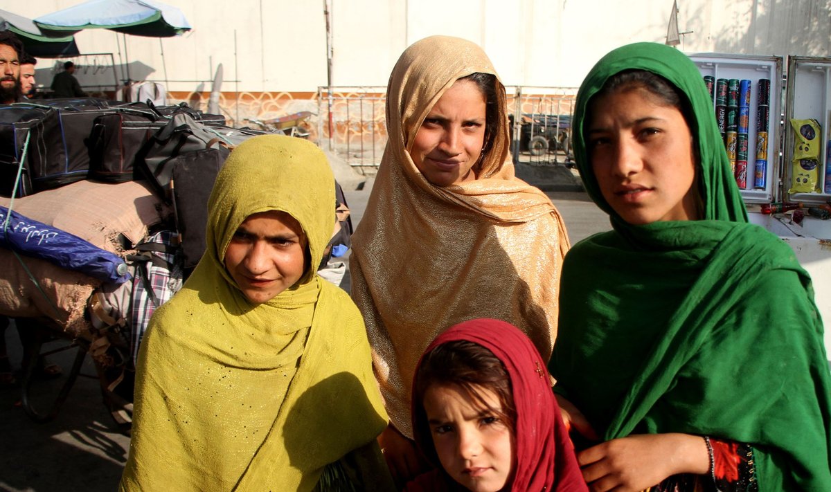 Afganistani tüdrukud Kabulis