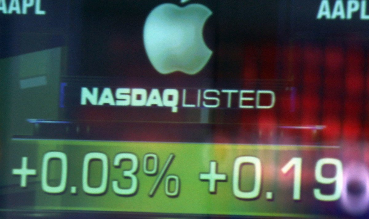 NASDAQ-il kaubeldava Apple’i turuväärtusel kulus triljonilt kahe triljonini jõudmiseks kaks aastat.