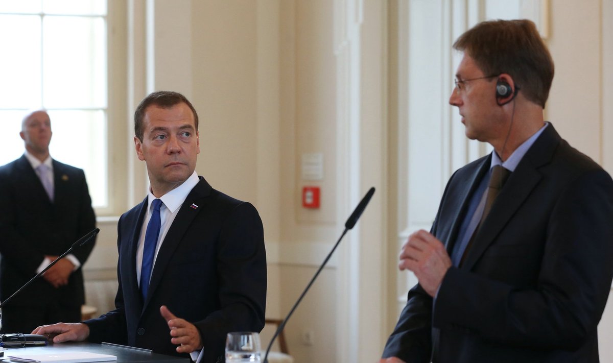 Dmitri Medvedev ja Miroslav Cerar