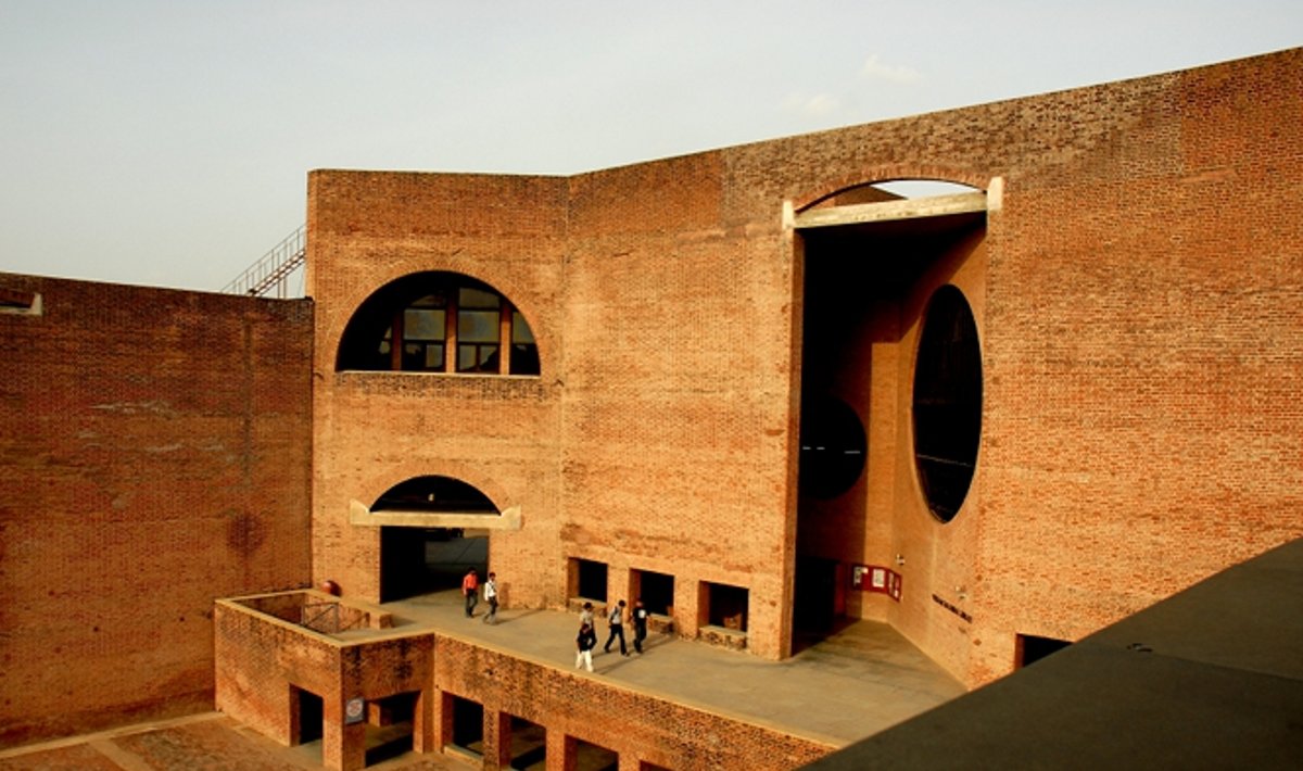 Louis Kahni Plaza India juhtimisinstituudi kampuses