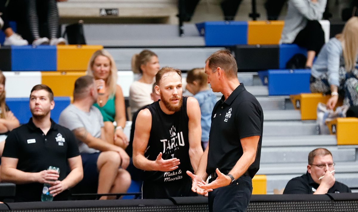 Tartu mängujuht Märt Rosenthal räägib uue peatreeneri Gundars Vetraga.