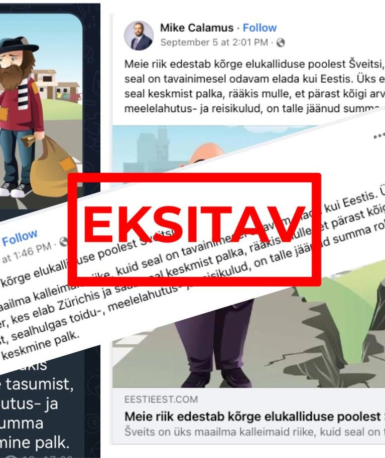 Kuvatõmmised Facebookist ja Telegramist