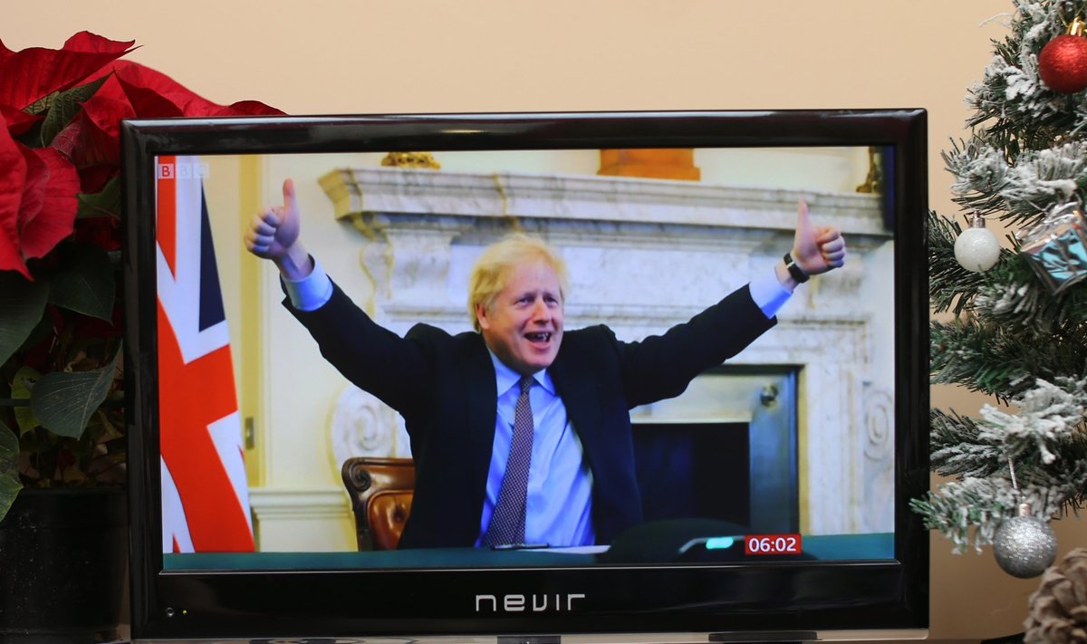 Briti peaminister Boris Johnsoni hiljutised leppe sõlmimise emotsioonid