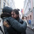 FOTOD | Tallinnas Venemaa saatkonna juures toimus Navalnõi surma tõttu meeleavaldus