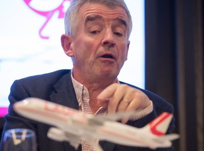 Ryanairi juht Michael O Leary.