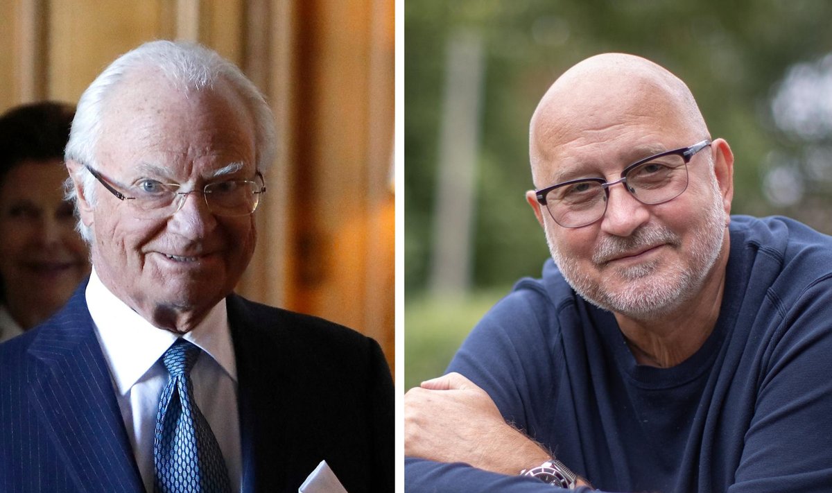 Rootsi kuningas Carl XVI Gustaf ja Kalle Klandorf