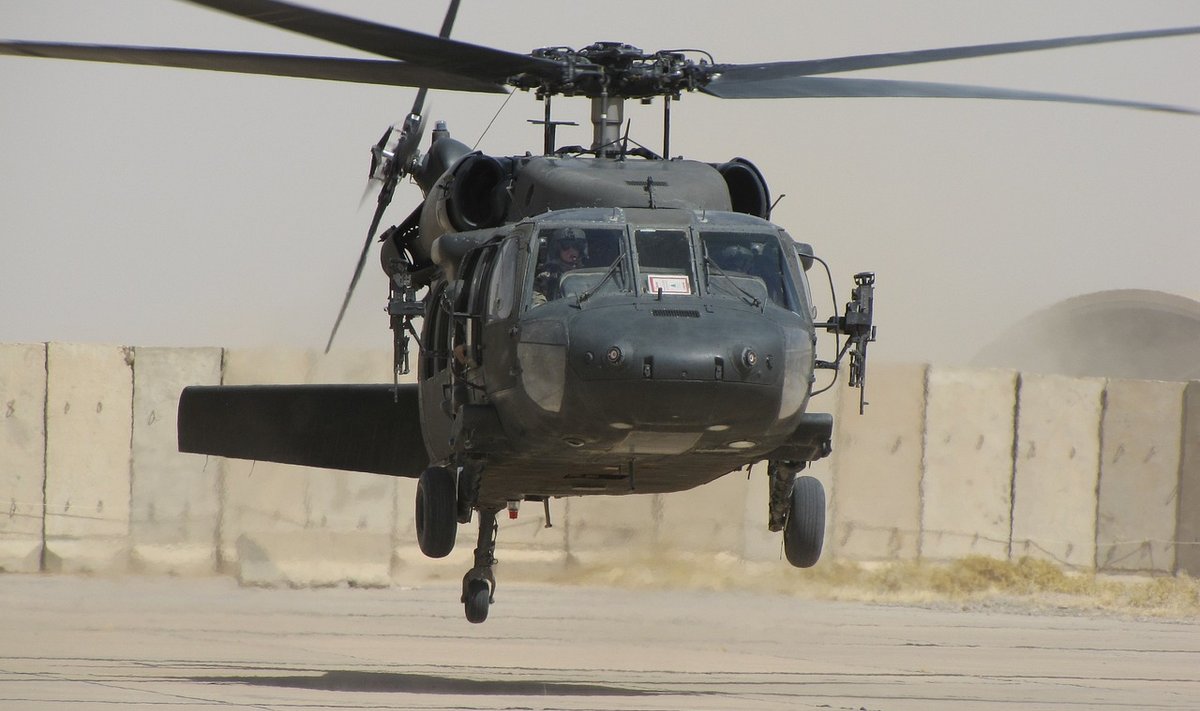 Вертолет США в Ираке