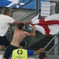 ВИДЕО: Российские фанаты атаковали англичан после финального свистка