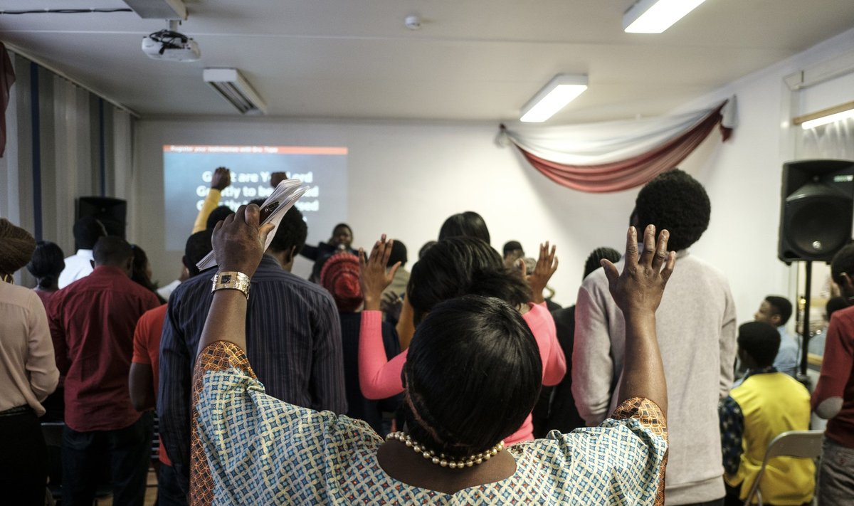 Nigeeria jumalateenistus Rävala 8 majas