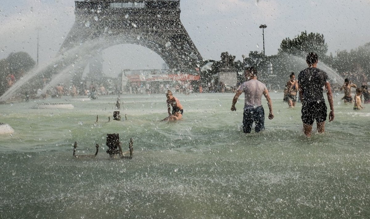 Pariisis küündis temperatuur sel nädalal 32 kraadini.