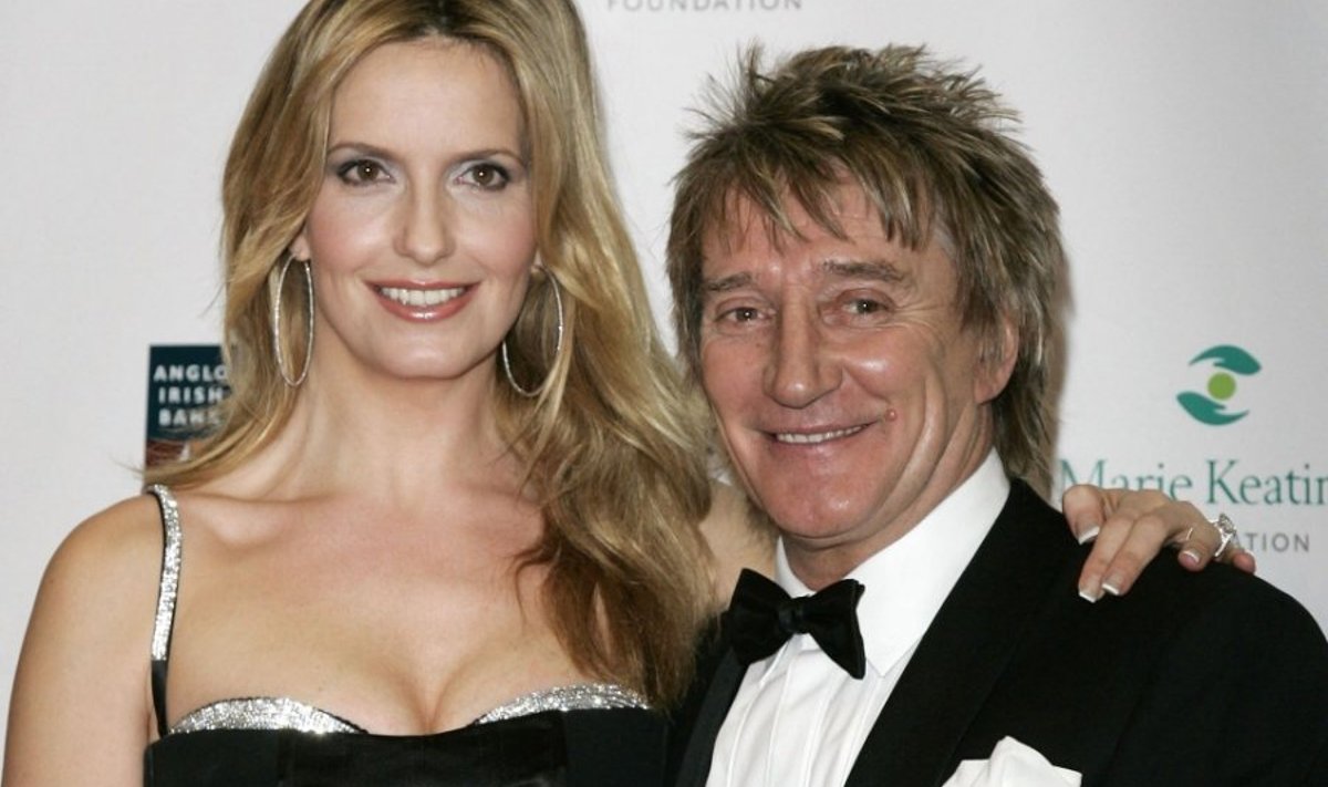 Rod Stewart ja Penny Lancaster