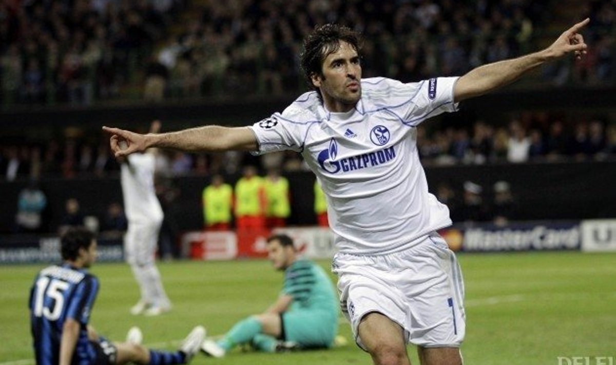 Raul, Schalke, jalgpall