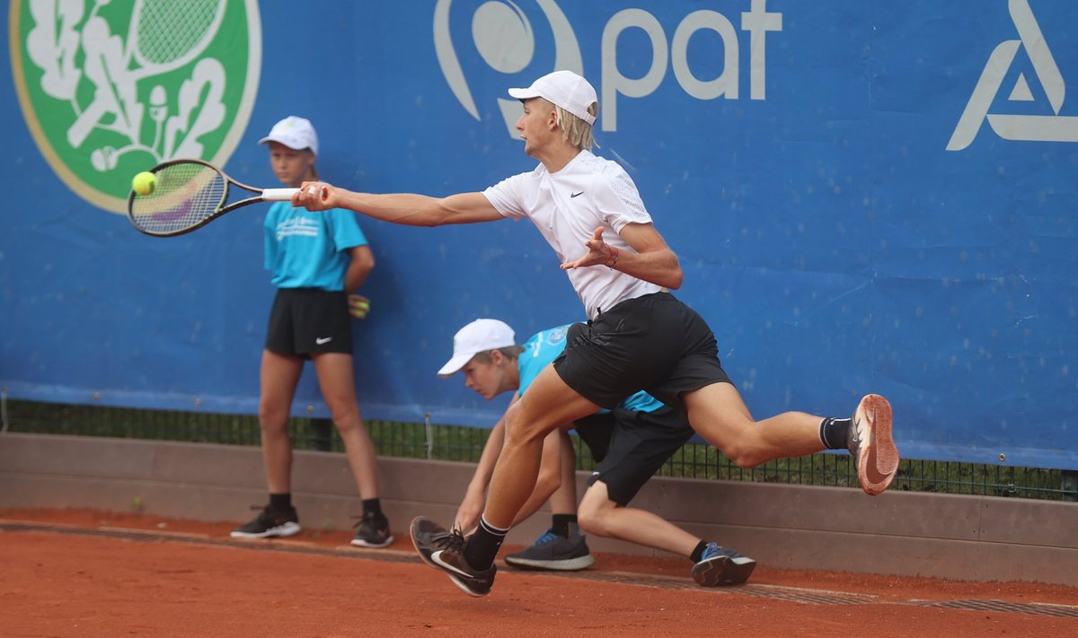 Eesti meistrivõistlused, tennis. Finaal. Mark Lajal - Kristjan Tamm