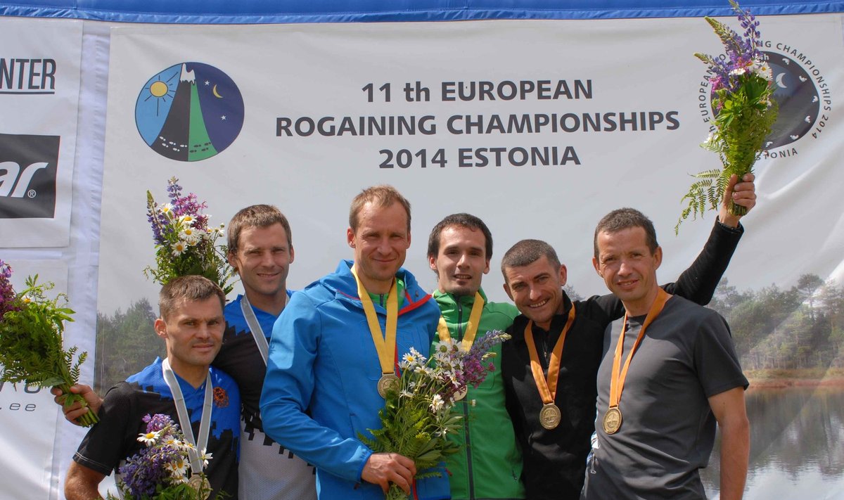 Rogaini Euroopa meistrivõistluste medalistid