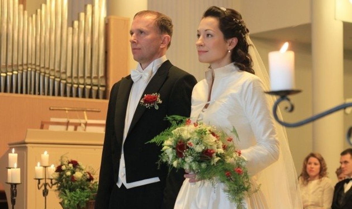 Rainer Nõlvak ja Astrid Böning astuvad abiellu. Foto: Valdur Rosenvald