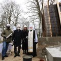 ФОТО И ВИДЕО | На таллиннском кладбище Северо-Западной армии началось возведение мемориальной часовни