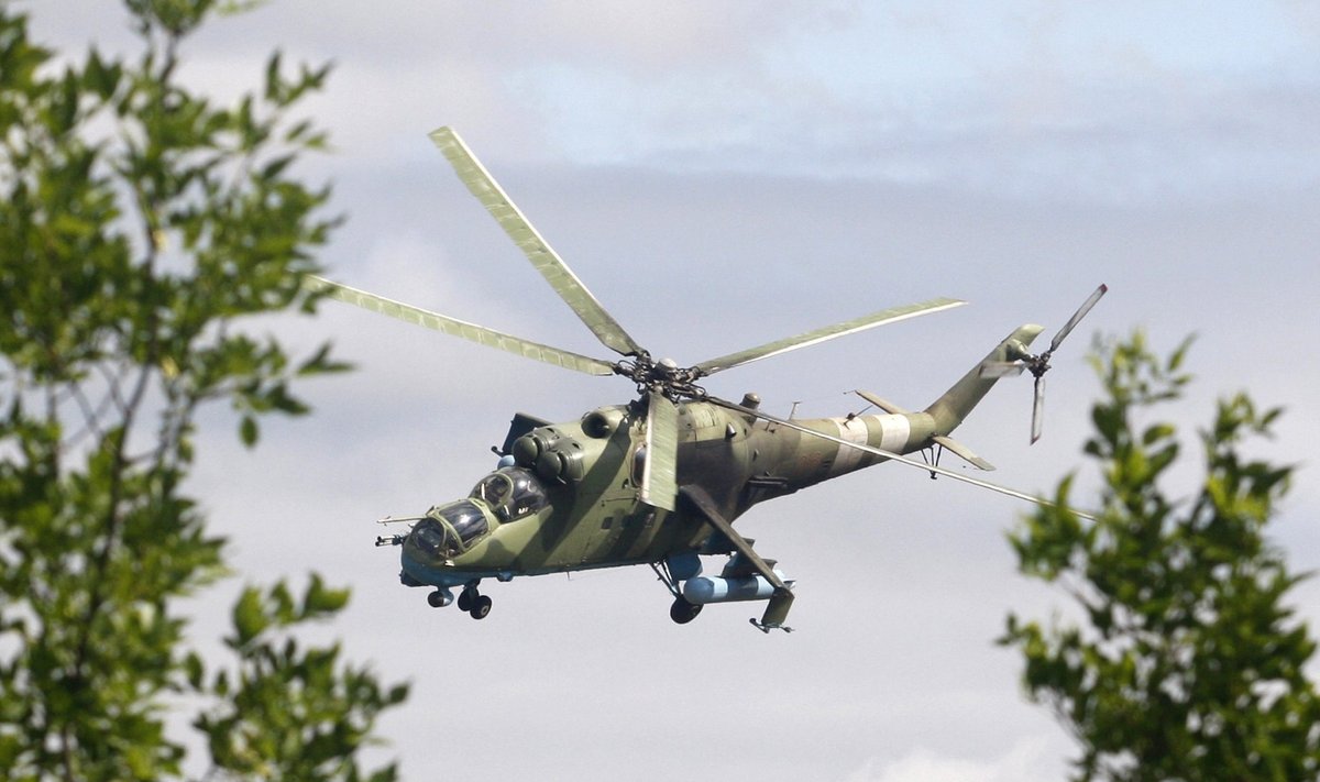 Ukraina helikopter Kramatorskis, 19. august 2014