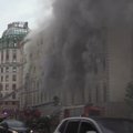 ВИДЕО | В Москве на Тверской улице произошел пожар в жилом доме