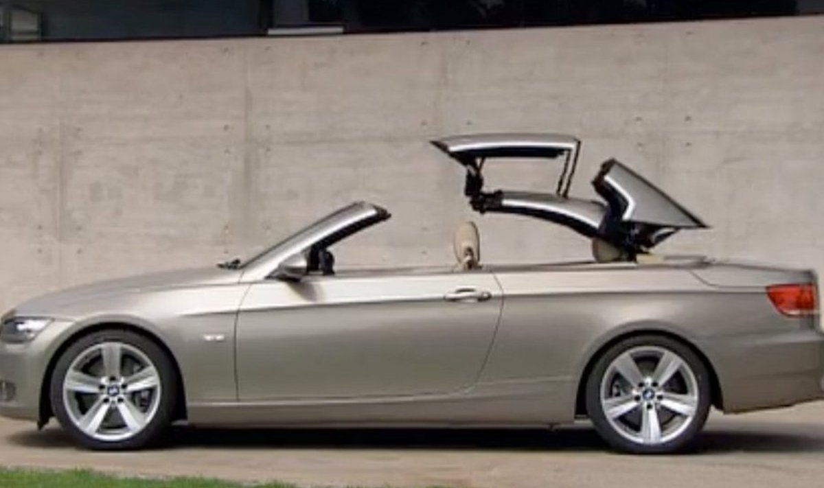 Tapjakatusega BMW oli 3. seeria kabriolett