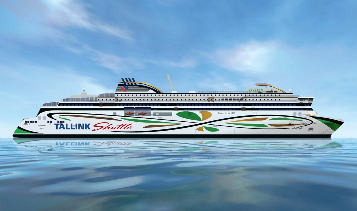 Tallinki uus Helsingi liini laev hakkab kandma nime MyStar