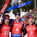 Norra ülevõim jätkub: laskesuusamehed saavutasid kolmikvõidu nii, et vennad Bød poodiumile ei mahtunudki