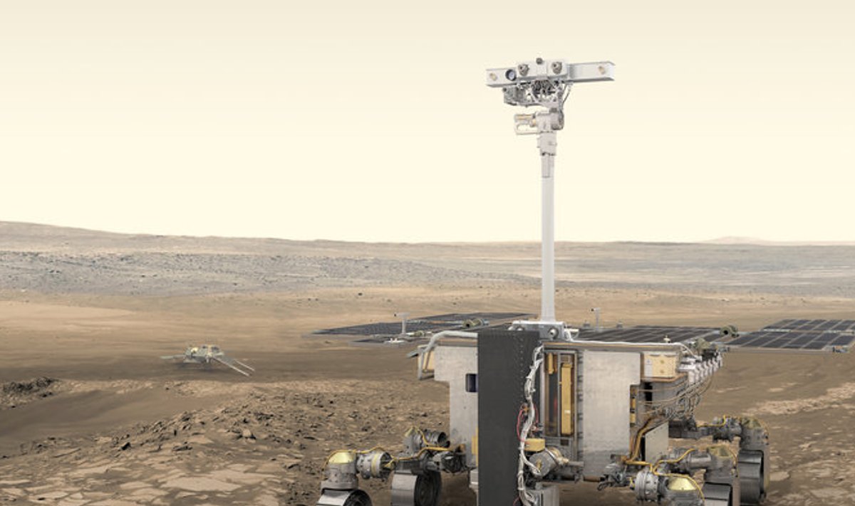 Katseülesandena on IB Kratese inseneridel juba töös TTÜ Mektory satelliidiprojekti sideprotokoll ja plaanitud on testida ka 2020. aastal Maalt startiva ESA Marsi-kulguri (ESA ExoMars Rover) juhtimisalgoritmi. Kujutis: ESA/ATG Medialab