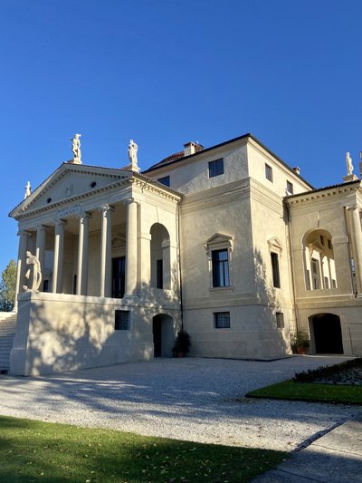 Andrea Palladio meistriteos Villa La Rotonda Vicenzas