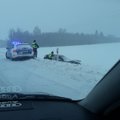 ФОТО: На шоссе Таллинн-Тарту столкнулись легковушка и грузовик