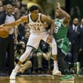 VIDEO | Antetokounmpo viis seeria Celticsiga seitsmendasse mängu