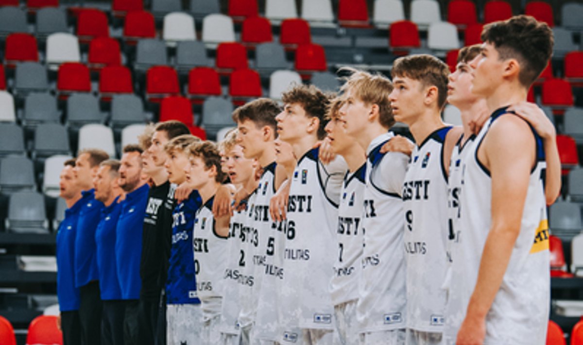Eesti U15 korvpallimeeskond