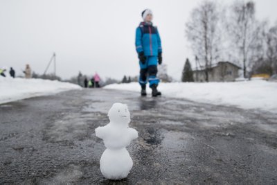 Lumememmede paraad Väätsal