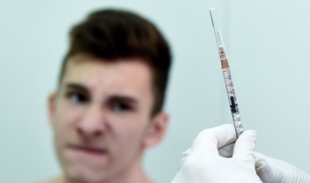 Вакцинация от кори во Львове