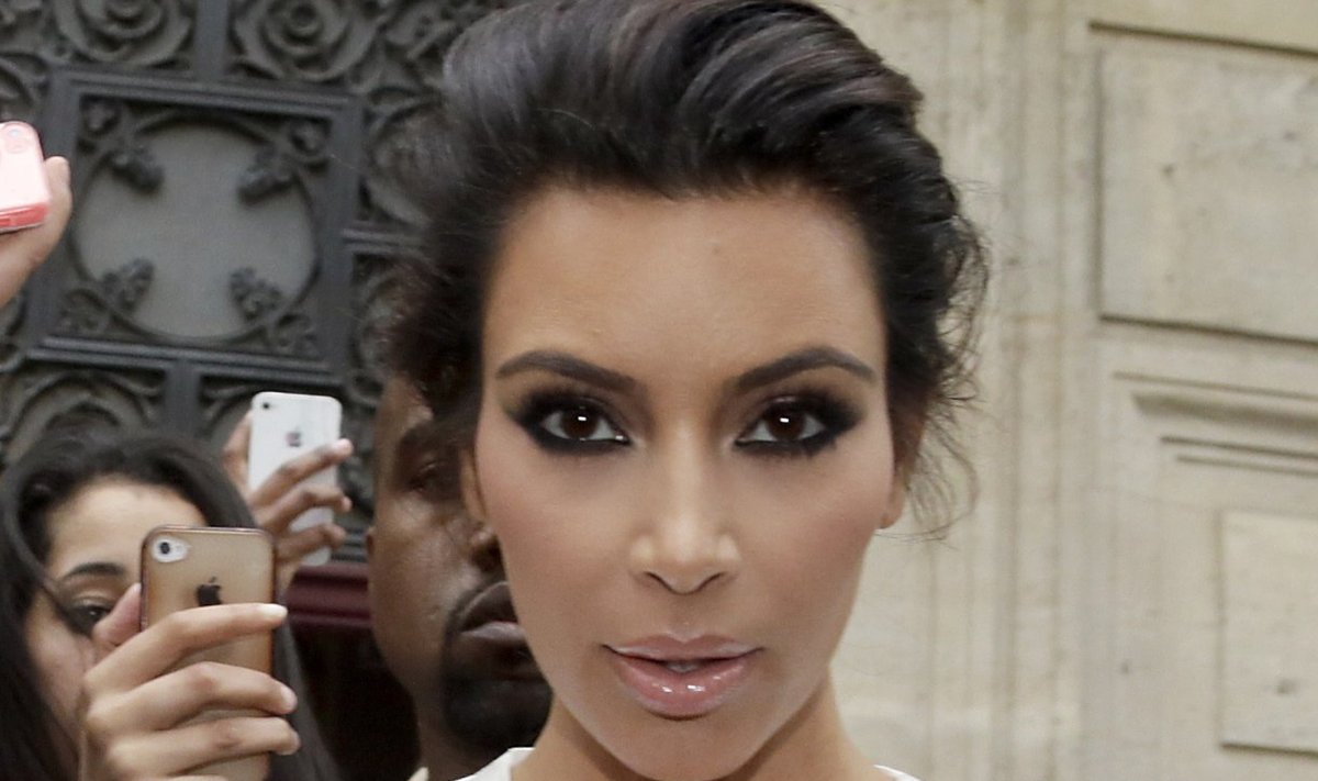 Kim Kardashian päev enne pulmapidu