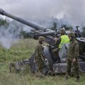 FOTOD: Reservväelastel lasti suurtükke proovida